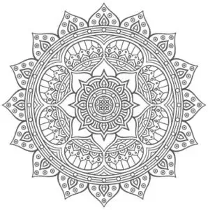 Resilience Mandala Worksheet