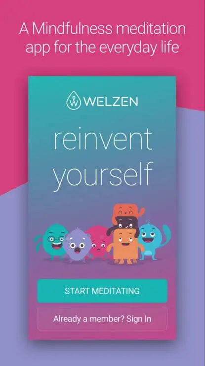 mindfulness meditation app welzen 